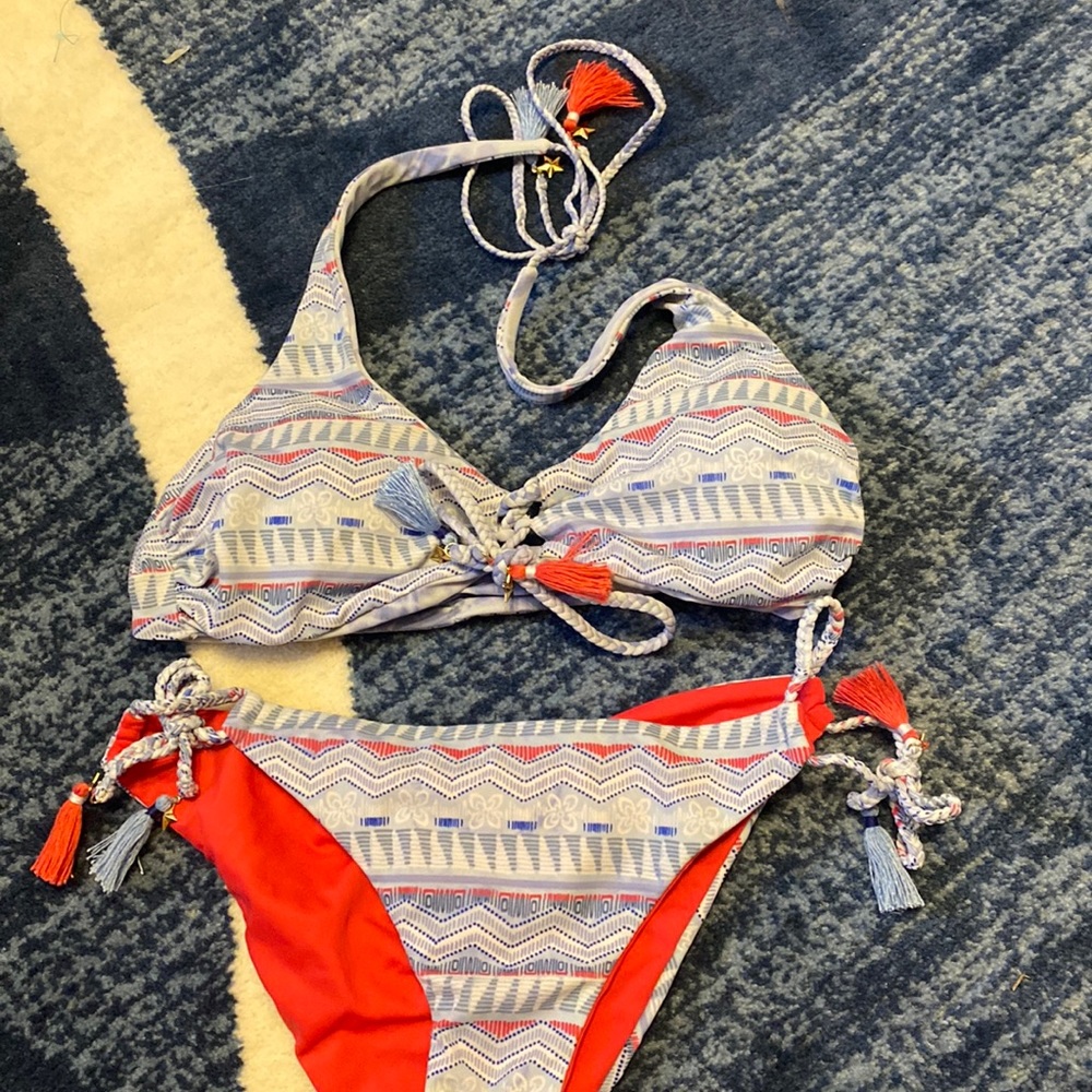 VICTORIA SECRET REVERSIBLE SWIMSUIT SET SIZE:S